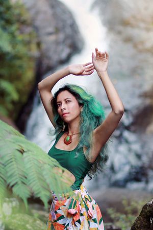 Puerto Rico Photographer. Albert Ray Photo. Rainforest Photoshoot. Female Portraits. Book Now. Waterfall Photoshoot. El Yunque. Photography