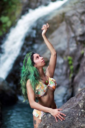 Puerto Rico Photographer. Albert Ray Photo. Rainforest Photoshoot. Female Portraits. Book Now. Waterfall Photoshoot. El Yunque. Photography