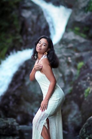 Puerto Rico Photographer. Albert Ray Photo. Rainforest Photoshoot. Female Portraits. Book Now. Waterfall Photoshoot. El Yunque. Photography
