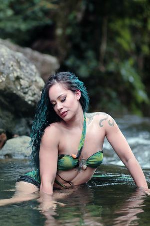 Puerto Rico Photographer. Albert Ray Photo. Rainforest Photoshoot. Female Portraits. Book Now. Waterfall Photoshoot. El Yunque. Photography