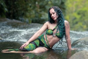 Puerto Rico Photographer. Albert Ray Photo. Rainforest Photoshoot. Female Portraits. Book Now. Waterfall Photoshoot. El Yunque. Photography