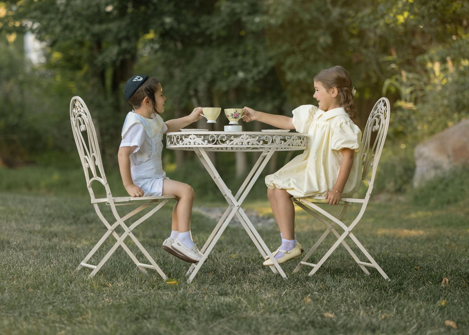 tea party photoshoot