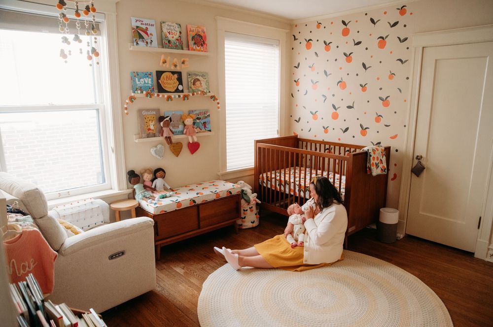 Ashley Dawn Photography St. Louis Family and Newborn Photographer St. Charles, MO baby photos in home