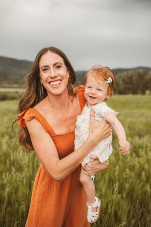Motherhood photo by Kristy Baker Photography, a local Steamboat Springs, Colorado photographer.