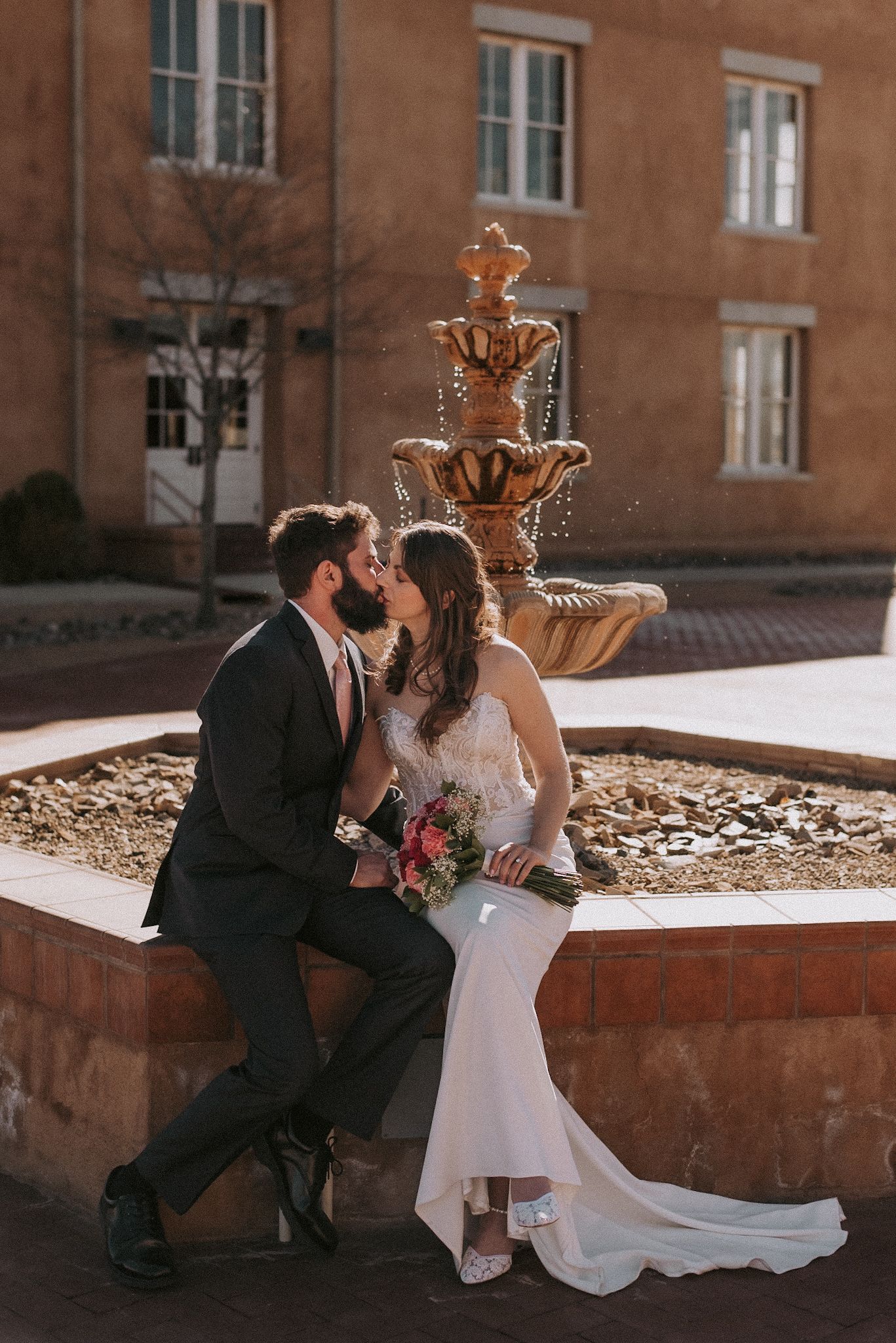 Albuquerque New Mexico Wedding Photographer Elopement Engagement Santa Fe ABQ NM Southwest Queer LGBT Photos Bride Groom