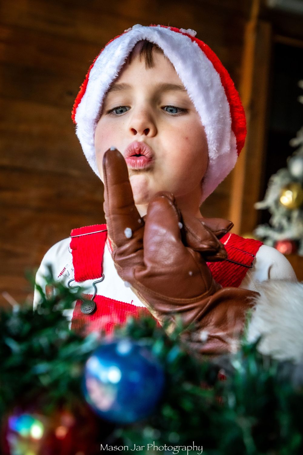 Christmas family photos and Mason Jar Photography in Lexington, SC