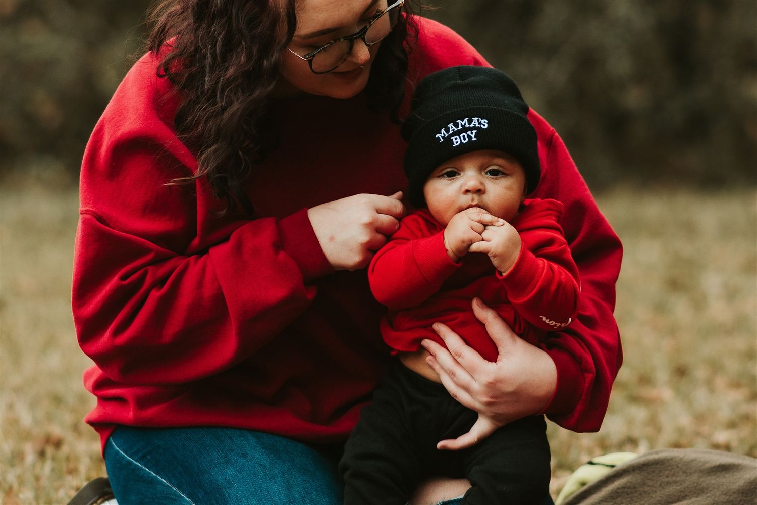 Mommy and Me Photo Session, Fall Baby Photoshoot Outdoors, Mamas Boy Outfit Photography, Mommy and Me Photos 2025.
