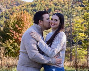 couple photoshoot engagement Asheville