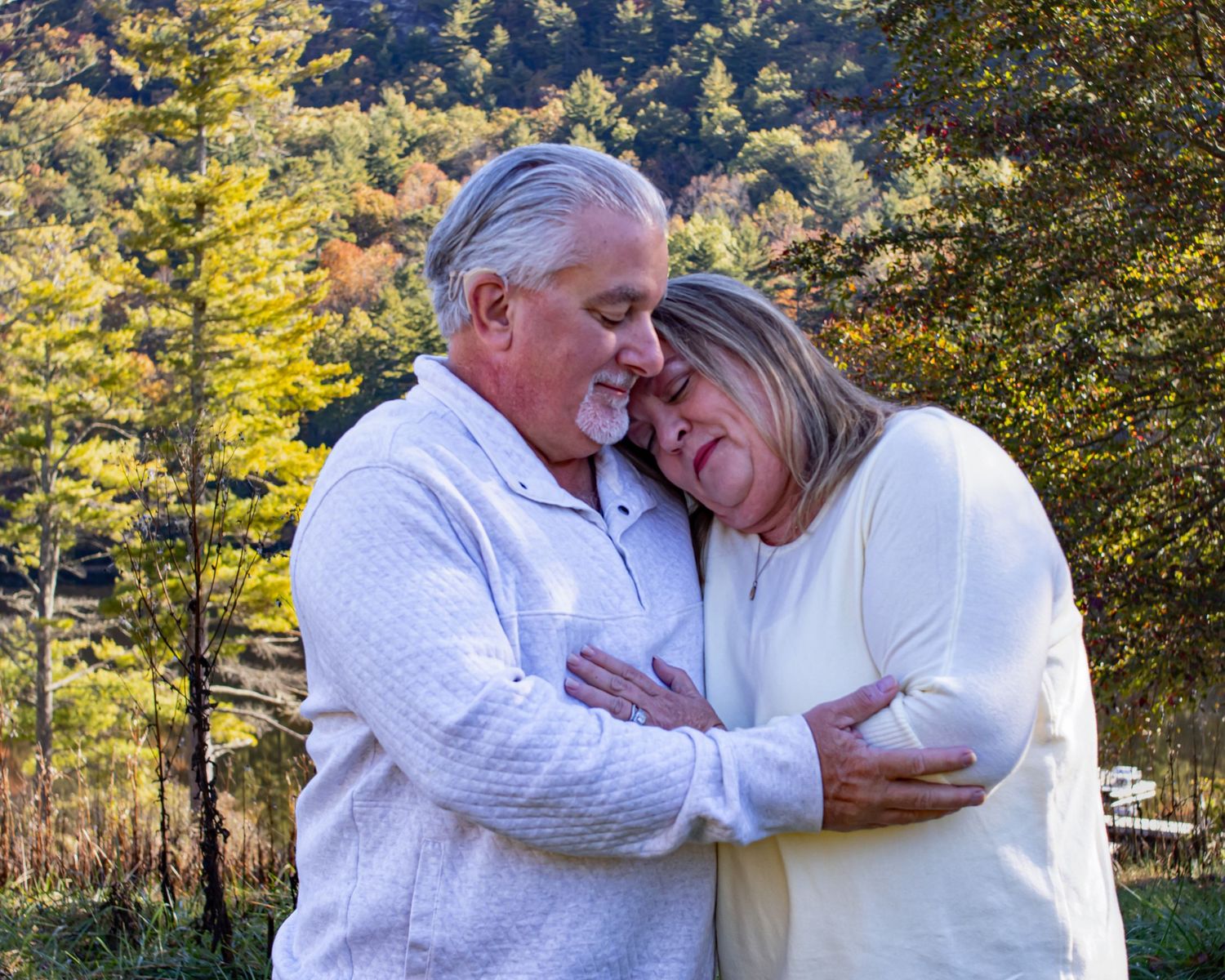 couple photoshoot engagement Asheville Anniversary