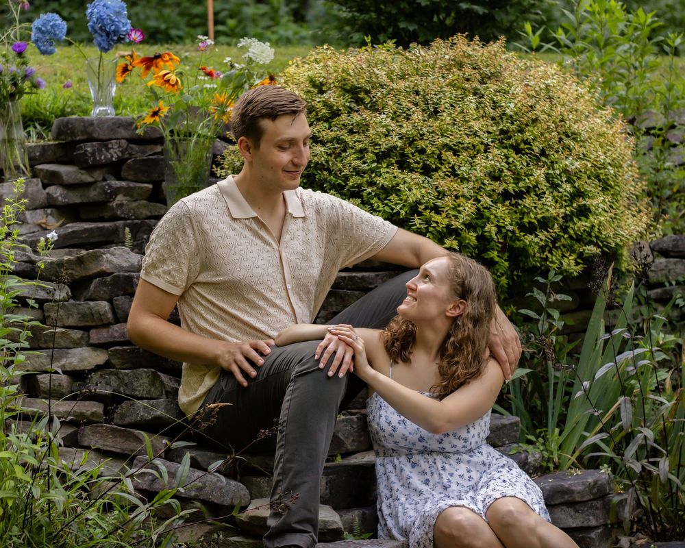 Couple Photoshoot engagement Asheville