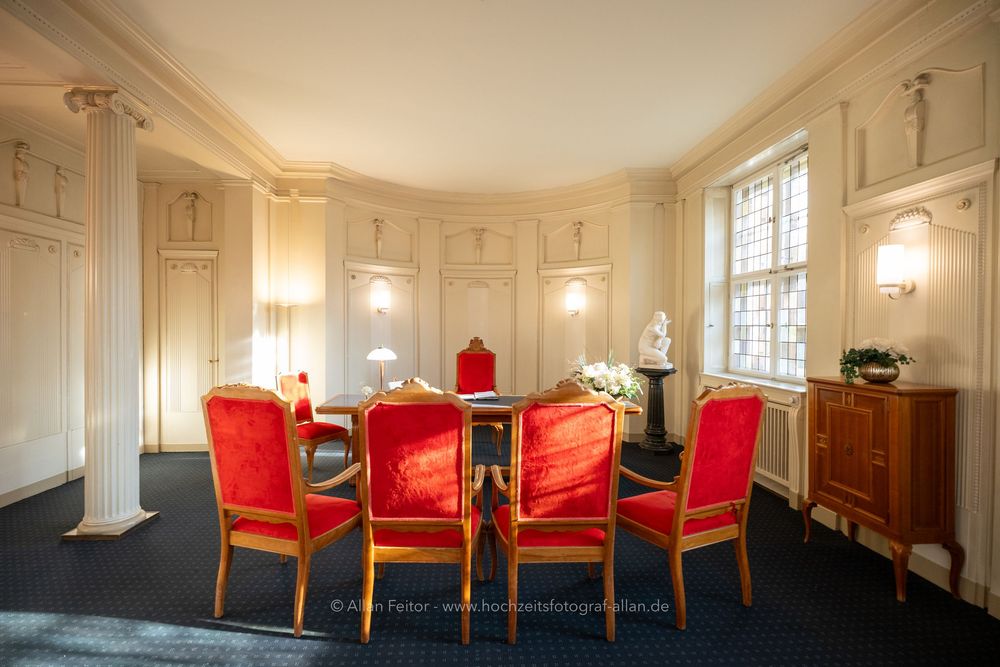Trauzimmer im Standesamt Tempelhof-Schöneberg in Berlin