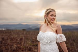Asheville, North Carolina mountain elopement at Black Balsam Knob