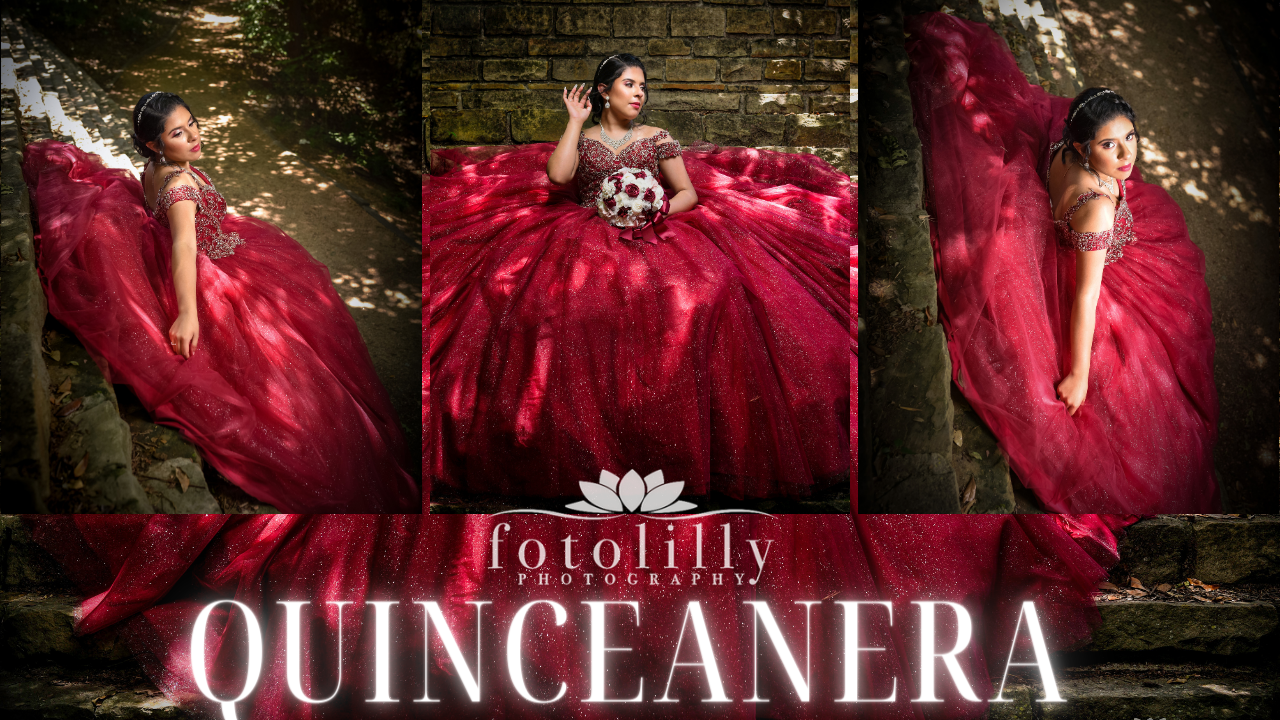DFW quinceañera photography packages with predictable payment schedule before event day