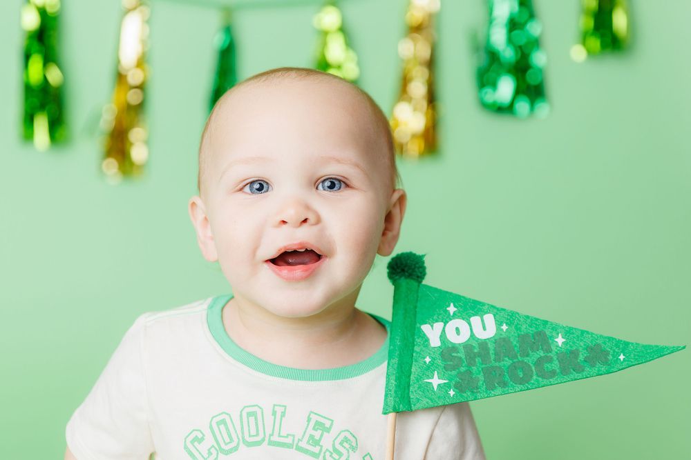 st paddys day st patricks day mint savage backdrop studio session photo shoot clayton new jersey glassboro franklinville