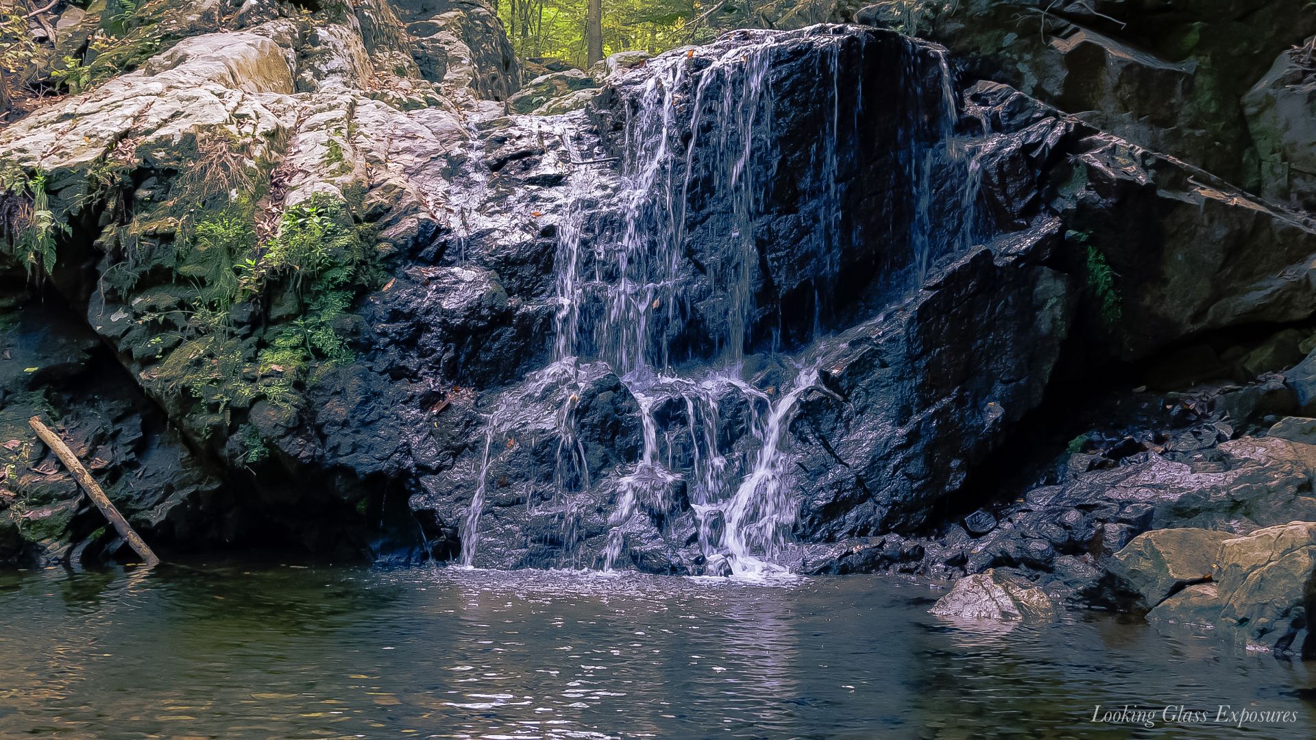 Free Fall, is a long exposure of the waterfall in Patapsco state park. I love going over there to hike along the trails.