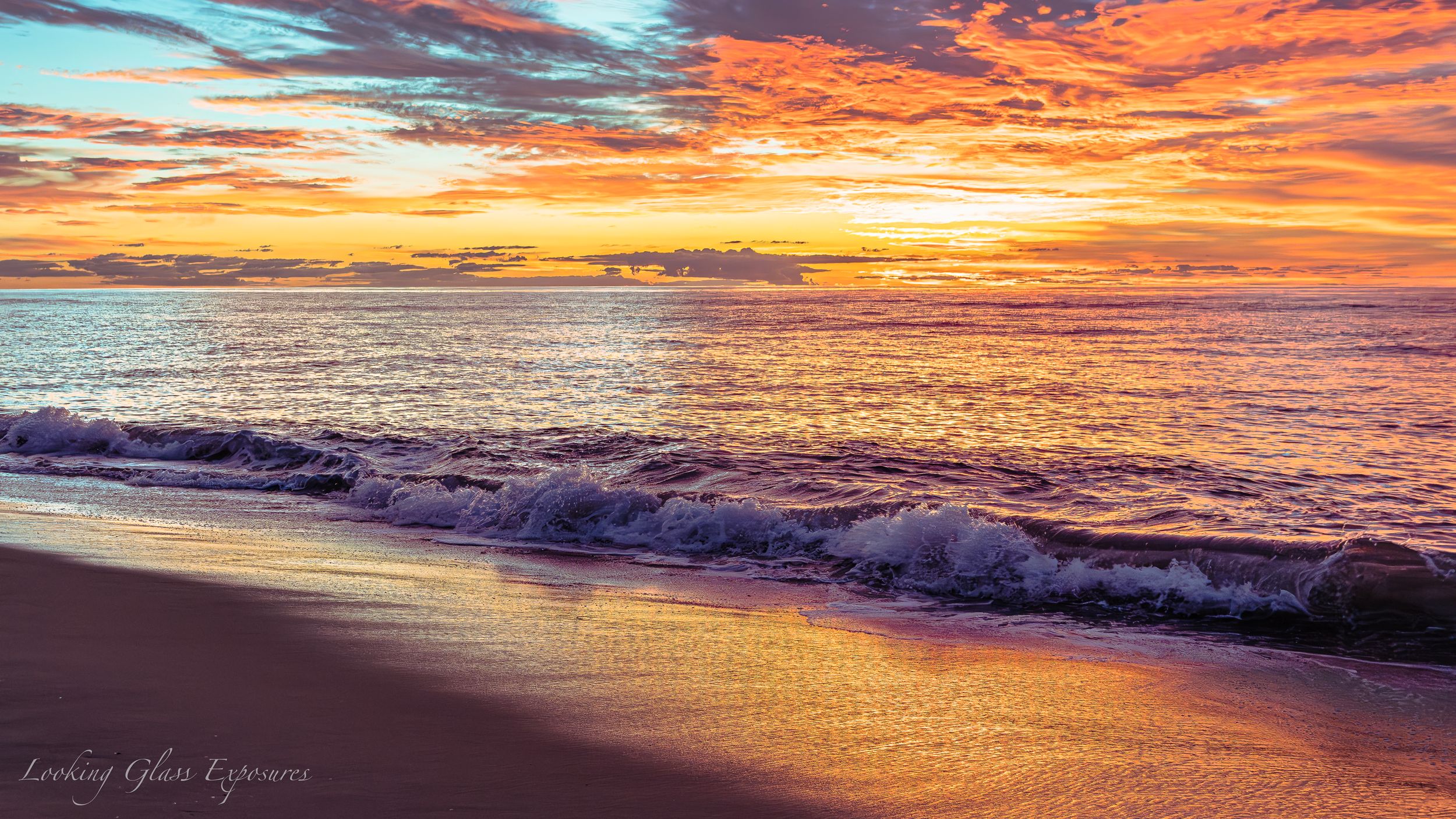 New Day Sunrise, was shot early morning on my 30th birthday. This is what the East Coast looked like that morning.