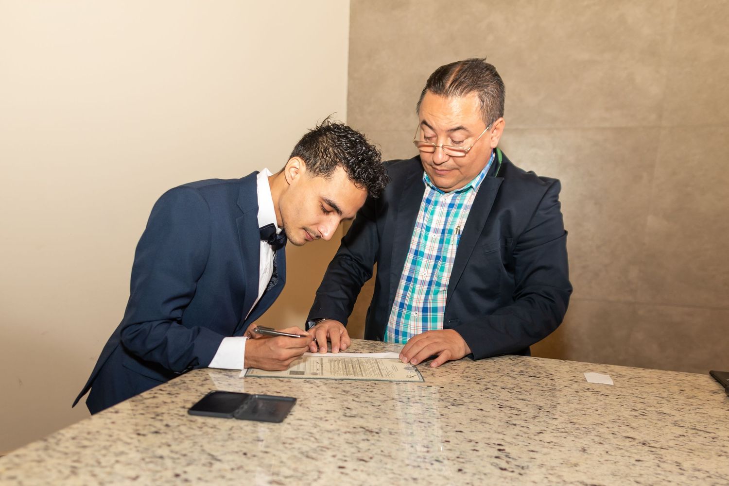 Firma de contrato
