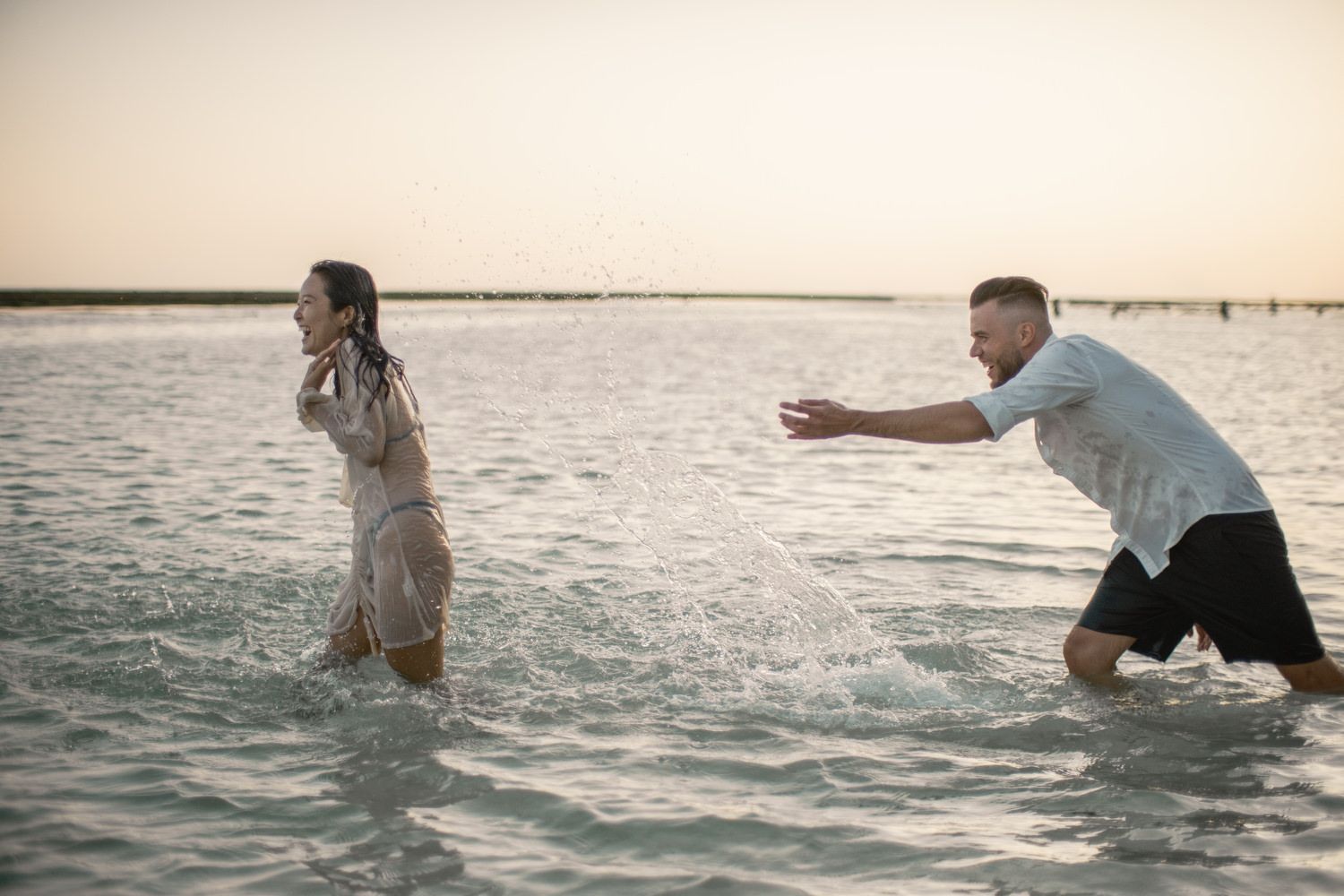bali engagement photo