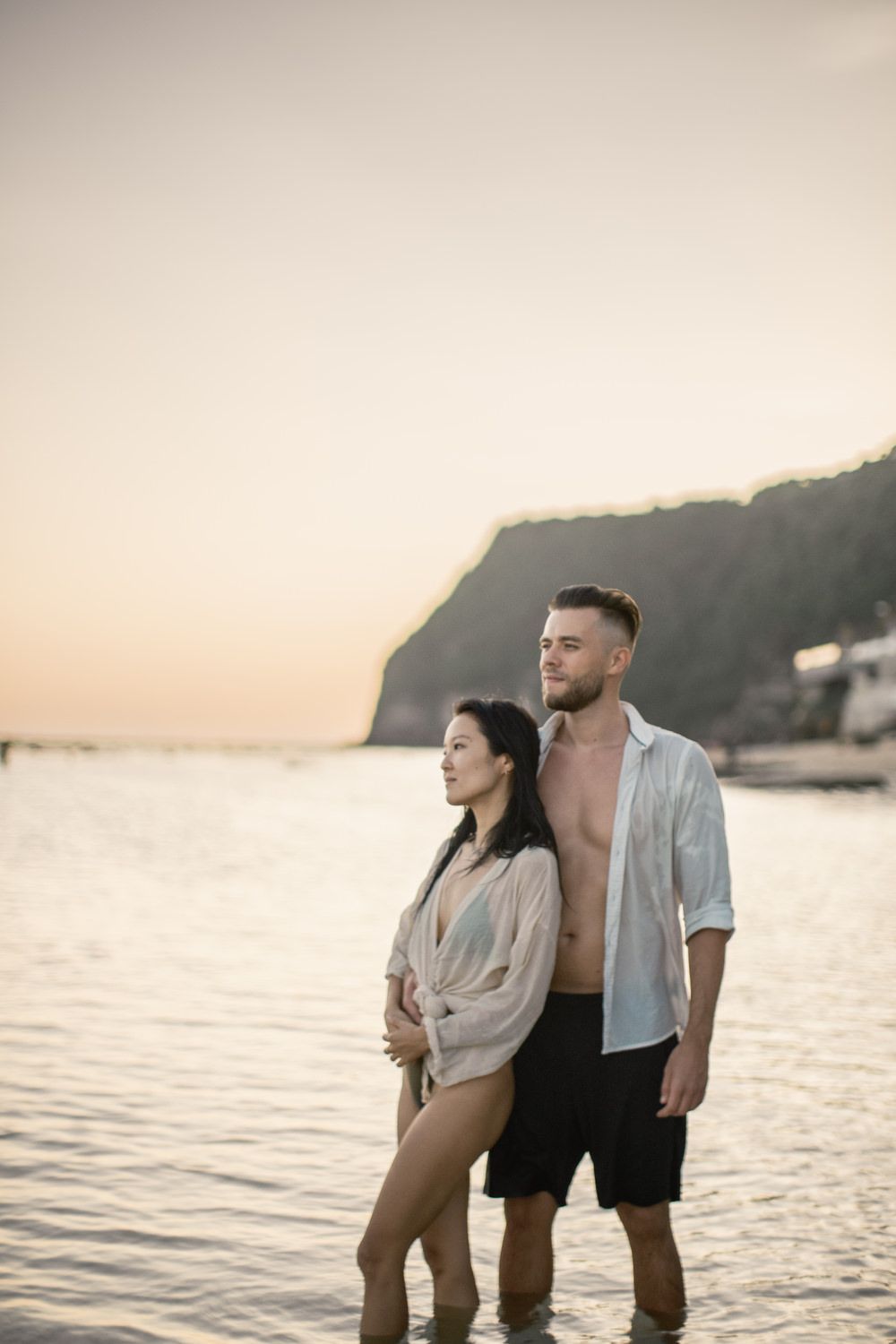 bali engagement photo