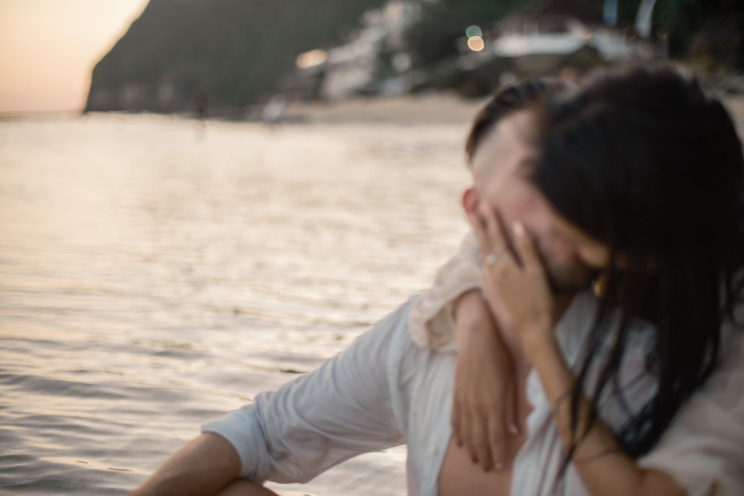 bali engagement photo