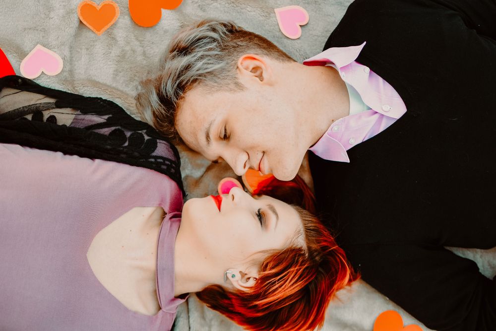 Styled Valentines couple shoot in Fort Worth capturing love and authentic connection