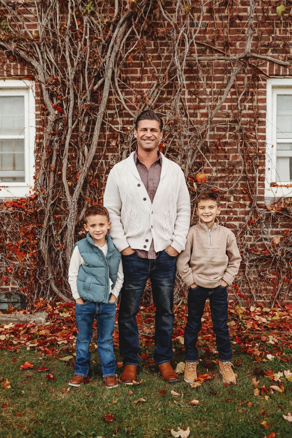 dad and sons