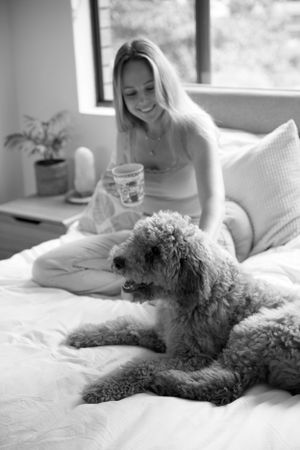 BRANDING | INDOORS | COFFEE | DOG | PUPPY