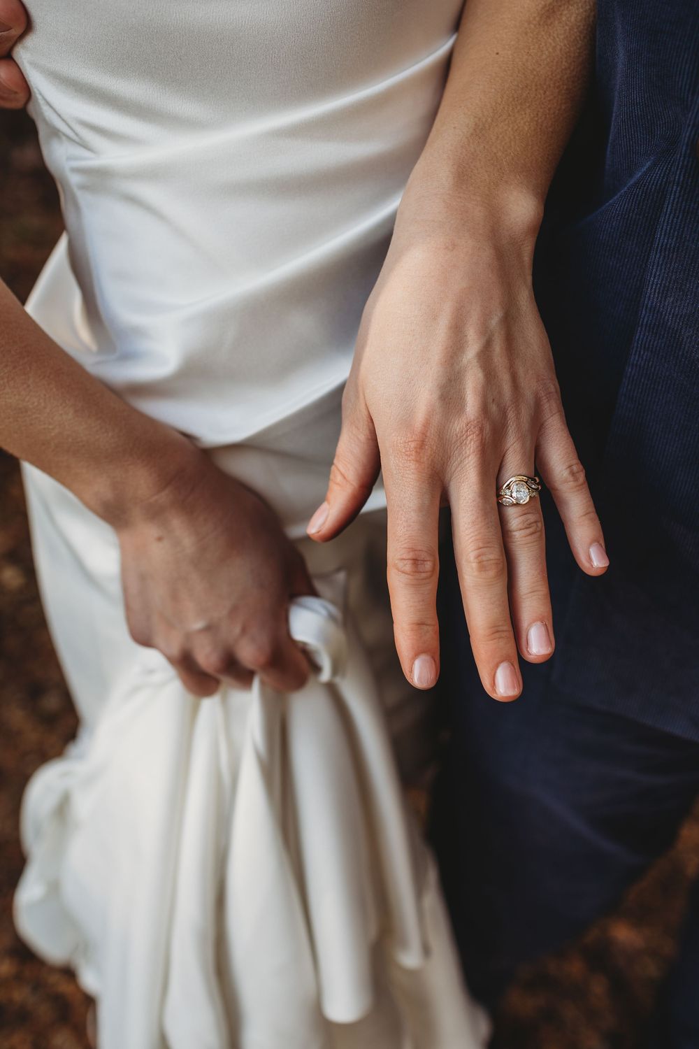 Unposed wedding photography in Dorset