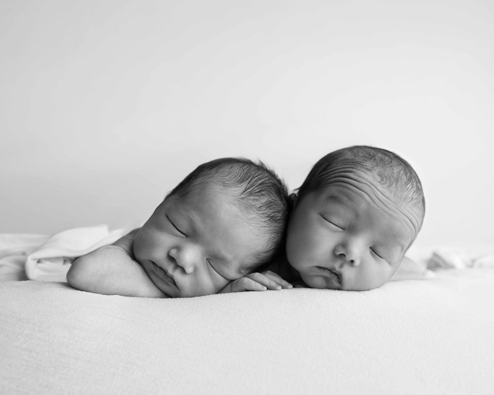 Newborn & Family Photography in Hong Kong at Lullaby Images Studio by Louise Ng Twins