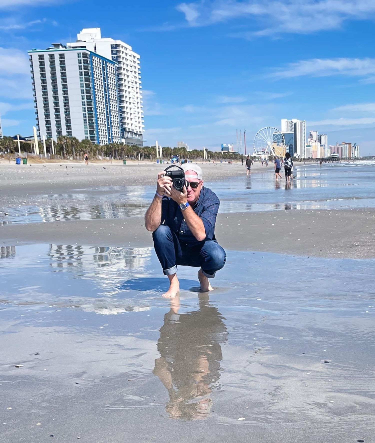 THE PERSON BEHIND THE CAMERA