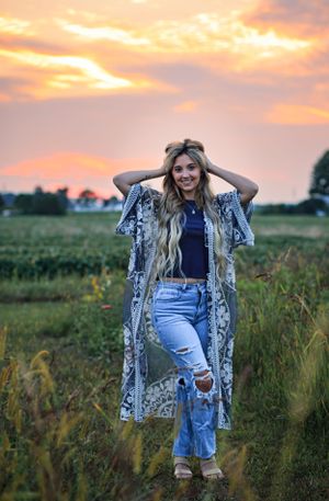 Sunflower sunset session.