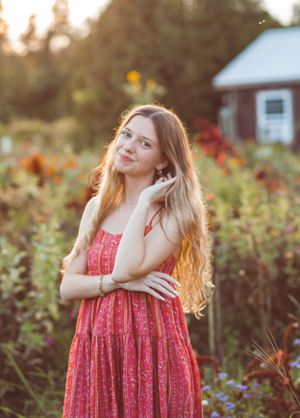 Wildflower senior session.