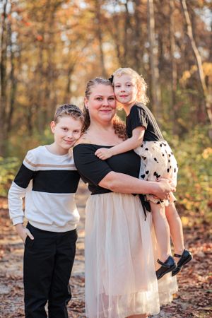 Mommy and me fall session.