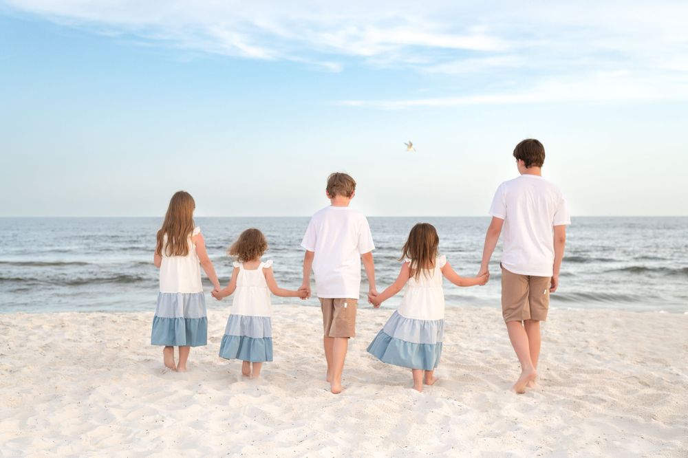 Dauphin Island Family Photo Session on the beach