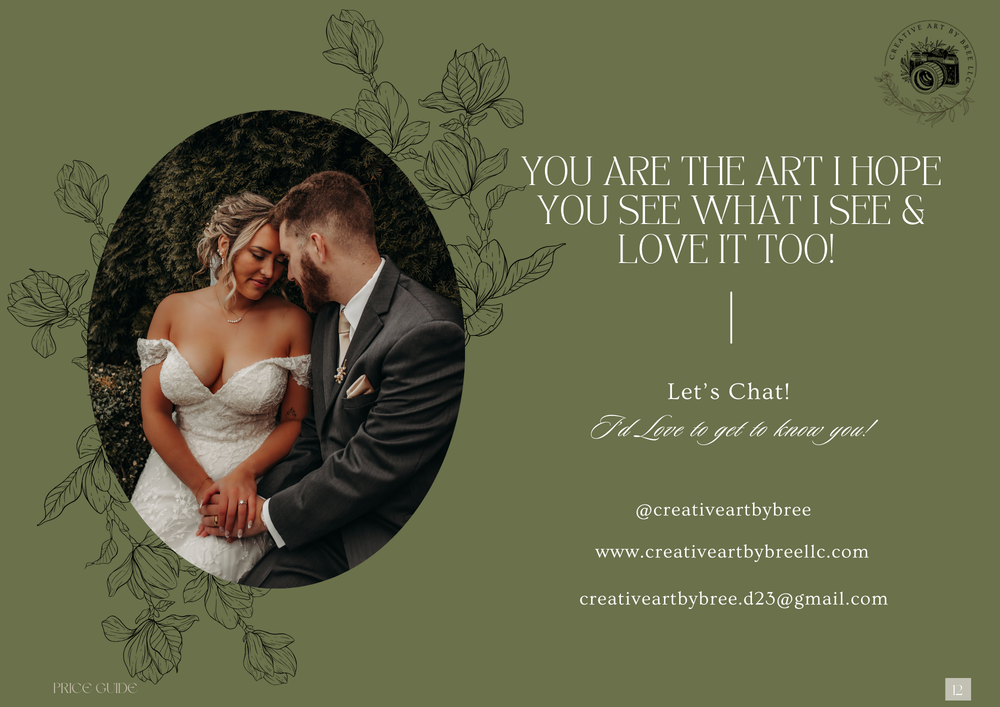 Michigan Wedding Photographer | Creative Art By Bree LLC