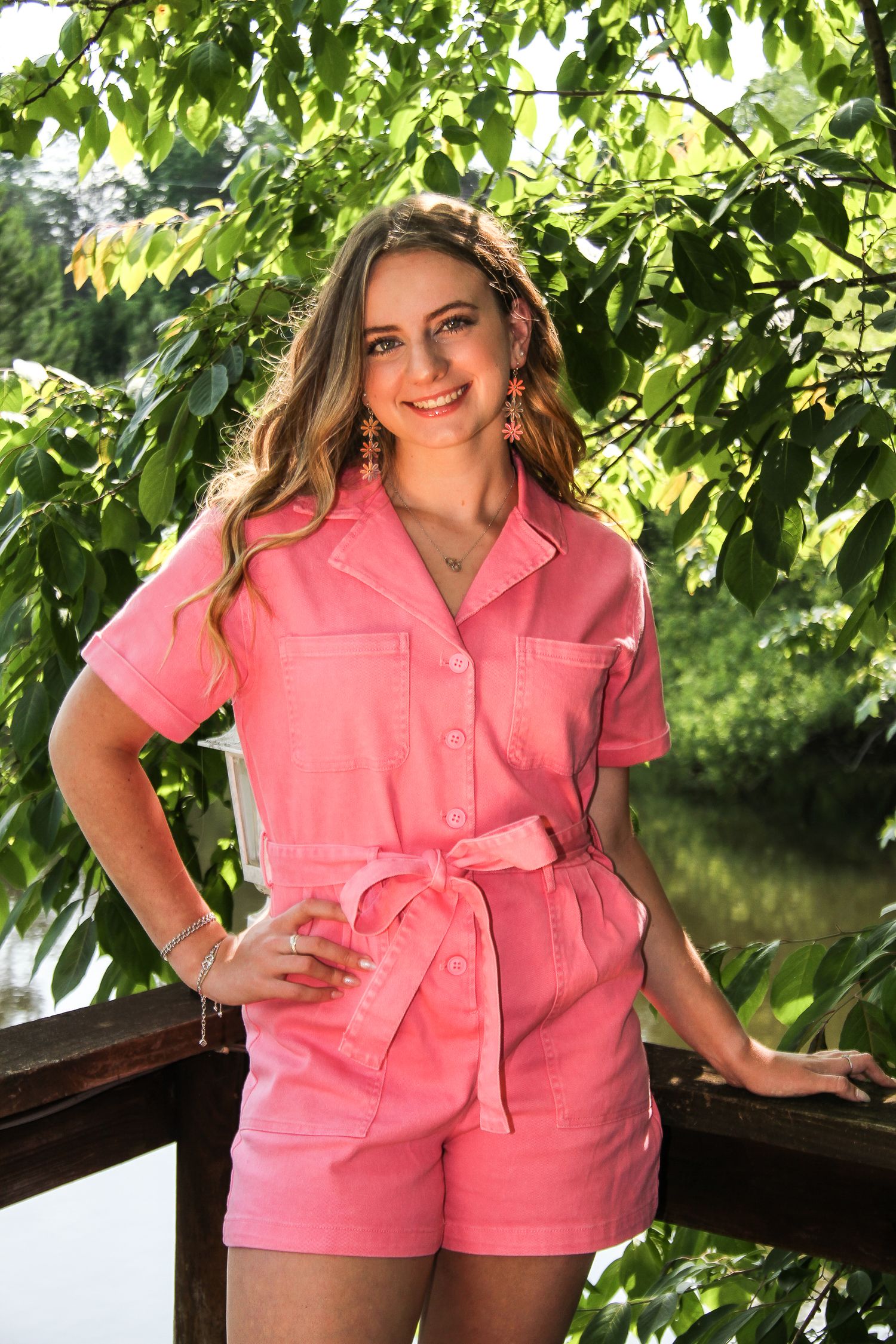 Best and affordable Fort Mill Graduation and Senior Photographer in Clover, SC outside