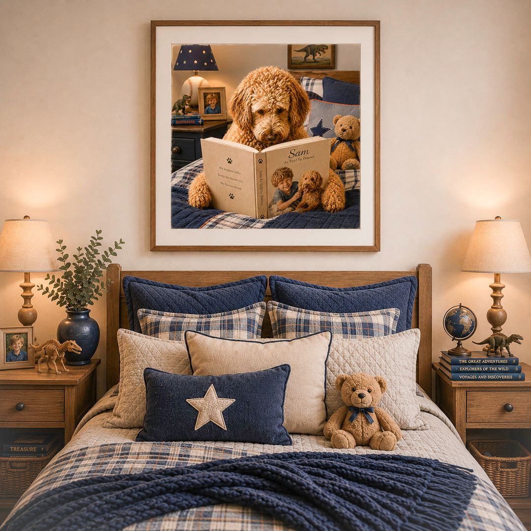 Children and Pets Keepsake by Love Lane Designs.