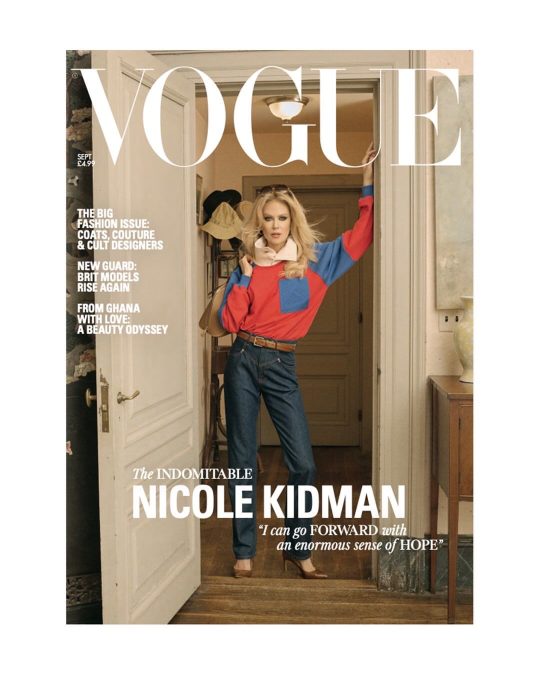 Allie Krauser Digitals Photography in British Vogue Magazine |  September 2026