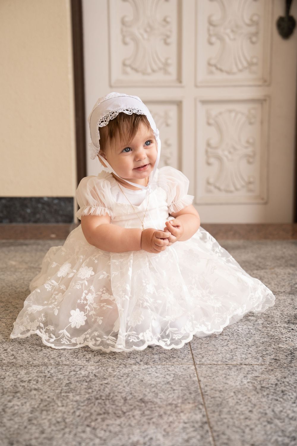 Christening details captured during Ivana’s Macedonian Orthodox baptism