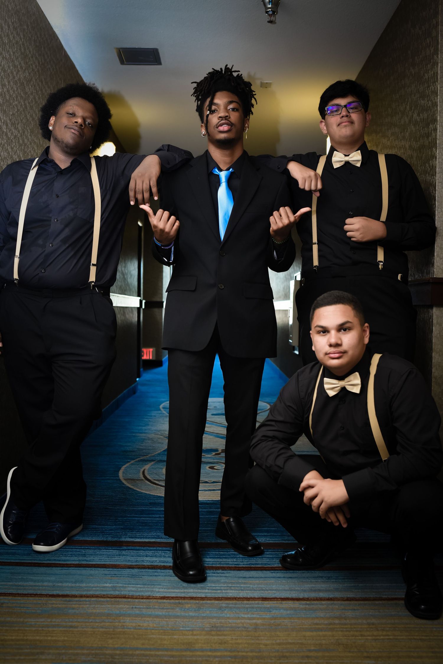 Boy Quince Save the Date photoshoot features portraits, formal outfits and creative photo ideas announcing his upcoming Quinceañero event