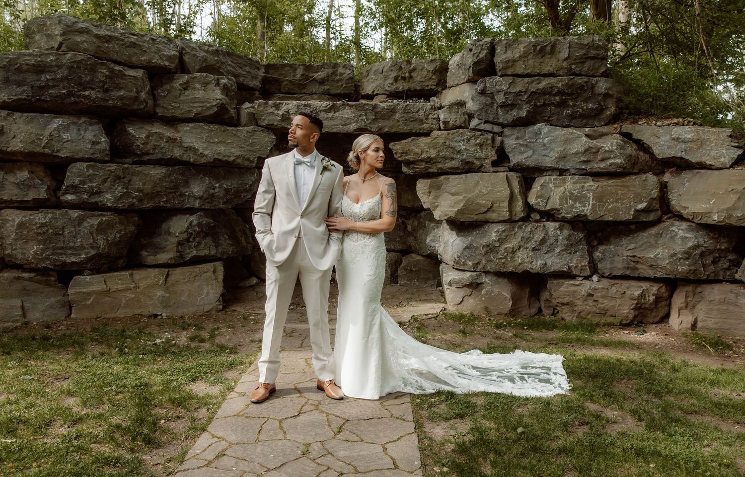 bride and groom