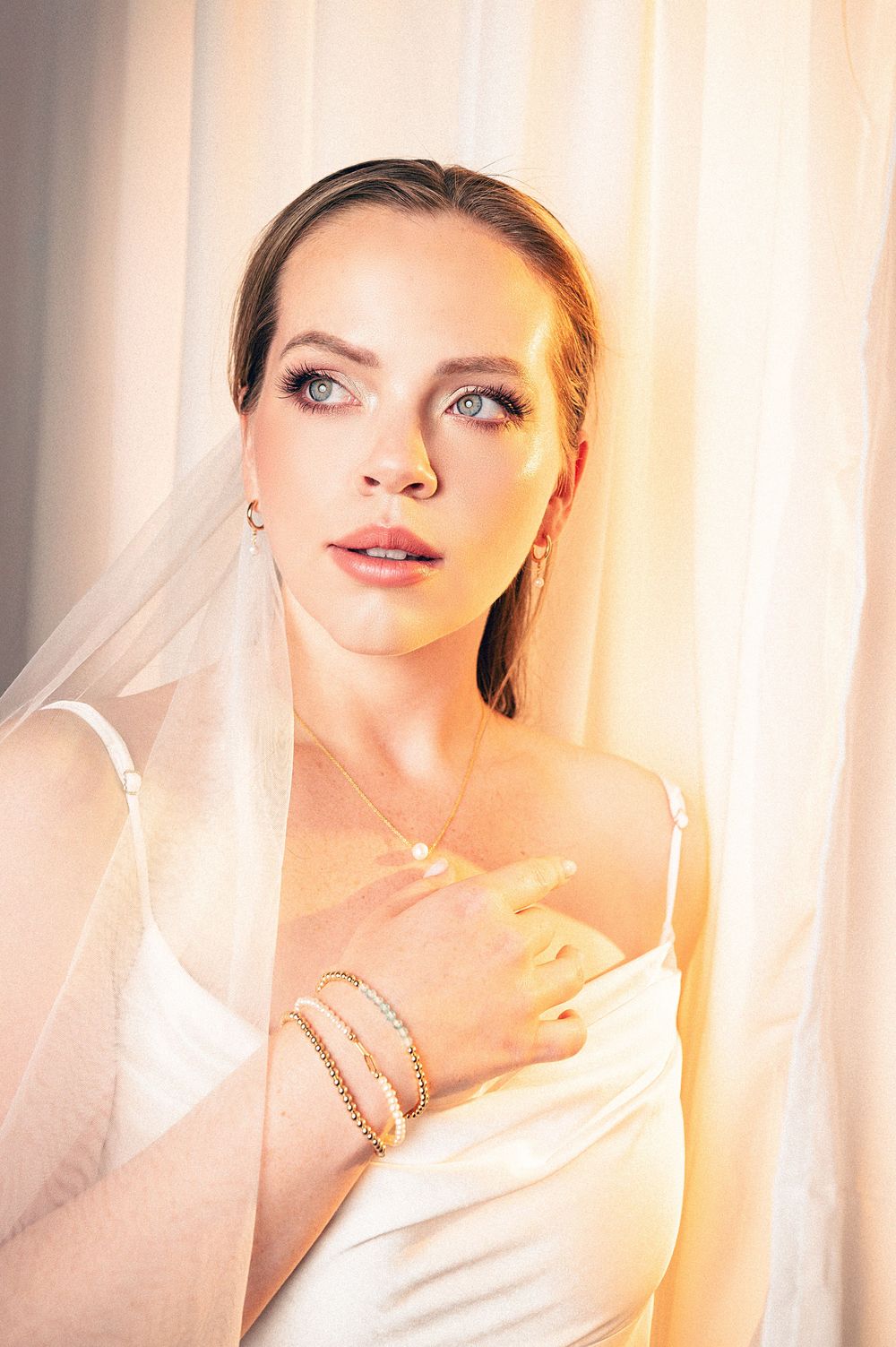 Beautiful soft pink bridal makeup look  - celebrity quality luxury makeup in Salt Lake City Utah by Carl James