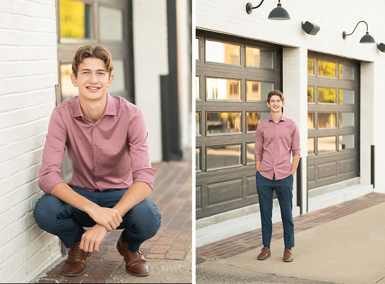Bartlesville High Senior Guy Session in Downtown Bartlesville, BHS Track and Grassy Field by Bartlesville Senior Photogr