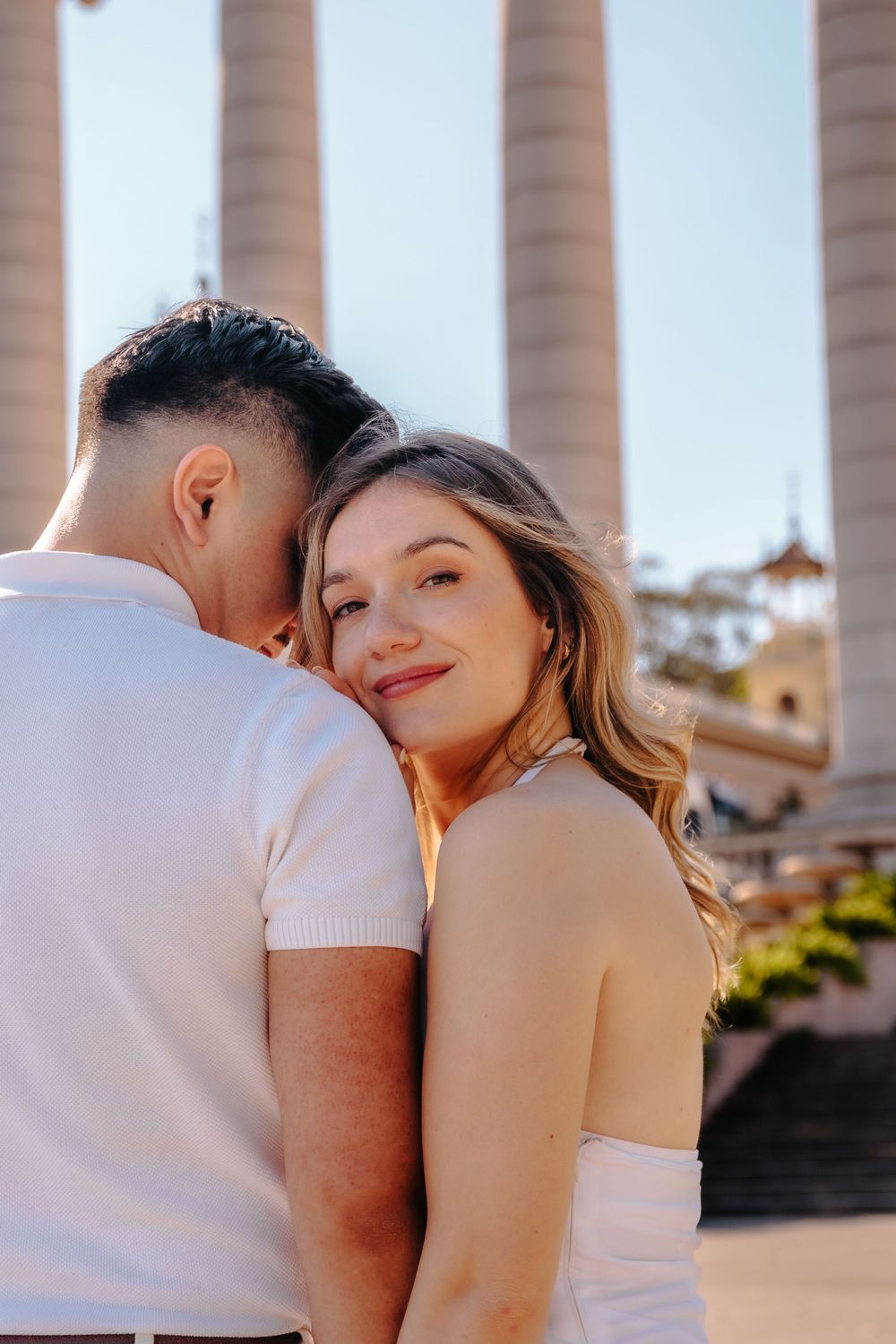 Mari & Santiago engagement Montjuïc
