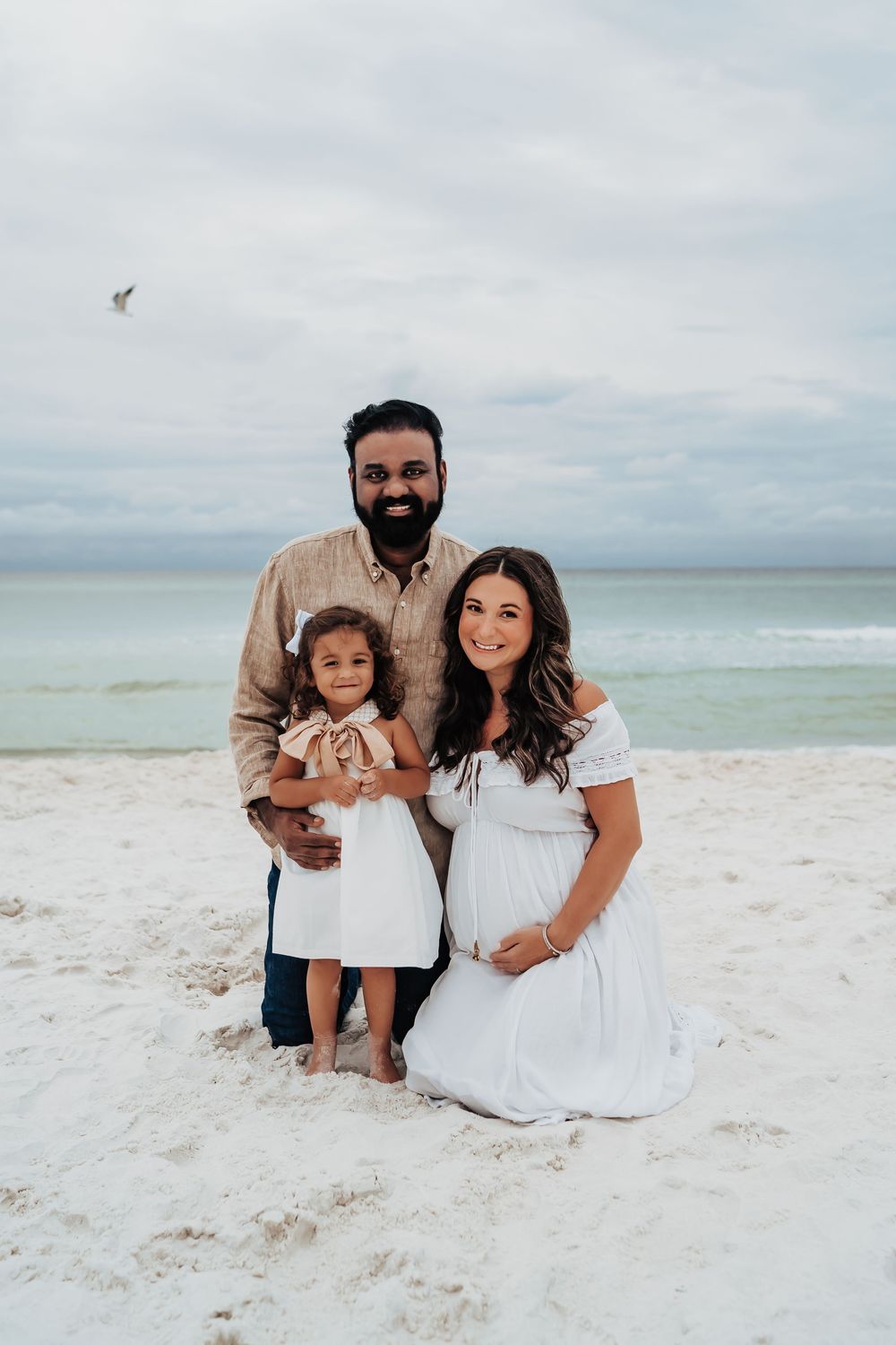 30A Family Maternity Photo Session In Seacrest Beach Florida - 30A Maternity Photographer - Sam Haines Photography