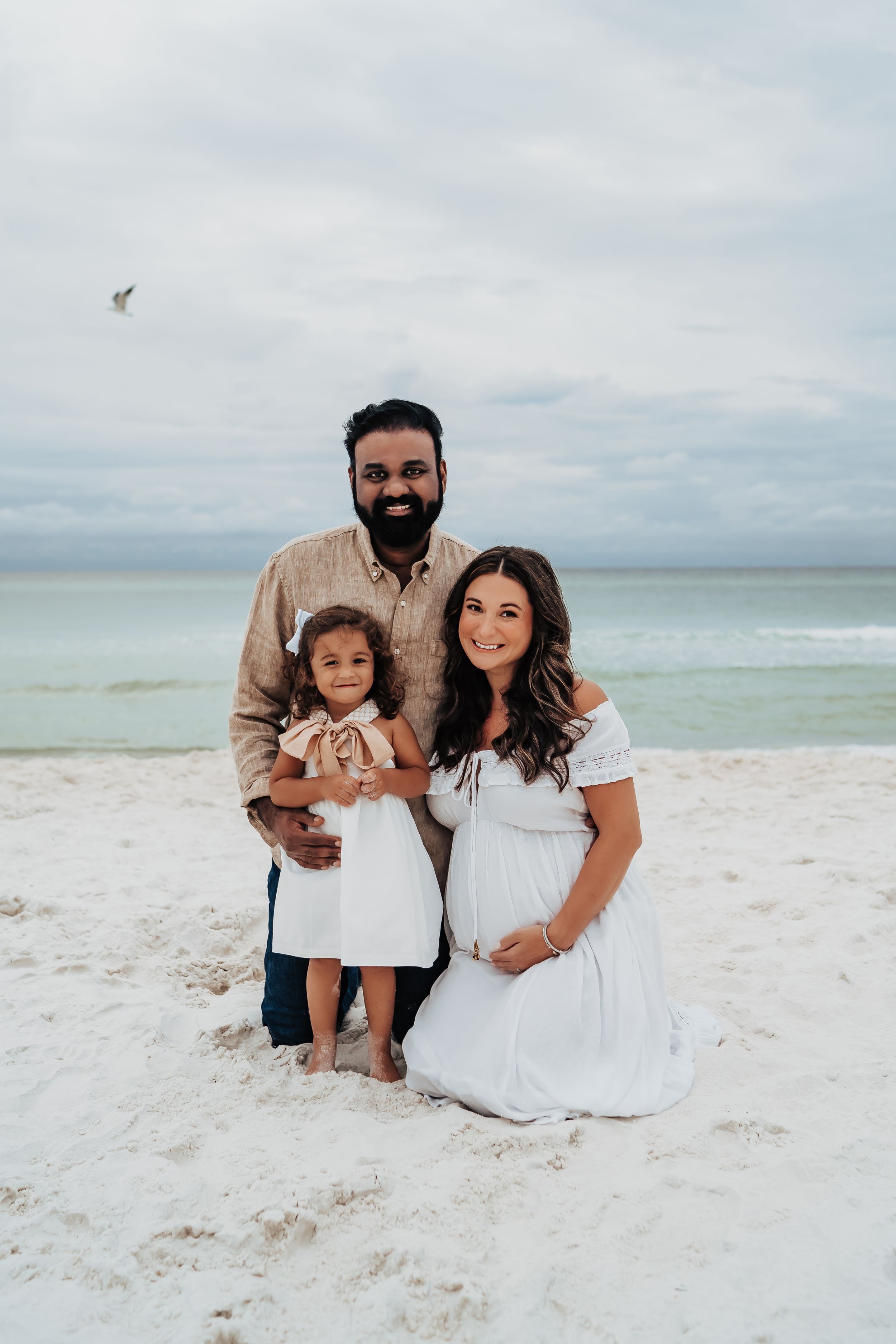 30A Family Maternity Photo Session In Seacrest Beach Florida - 30A Maternity Photographer - Sam Haines Photography