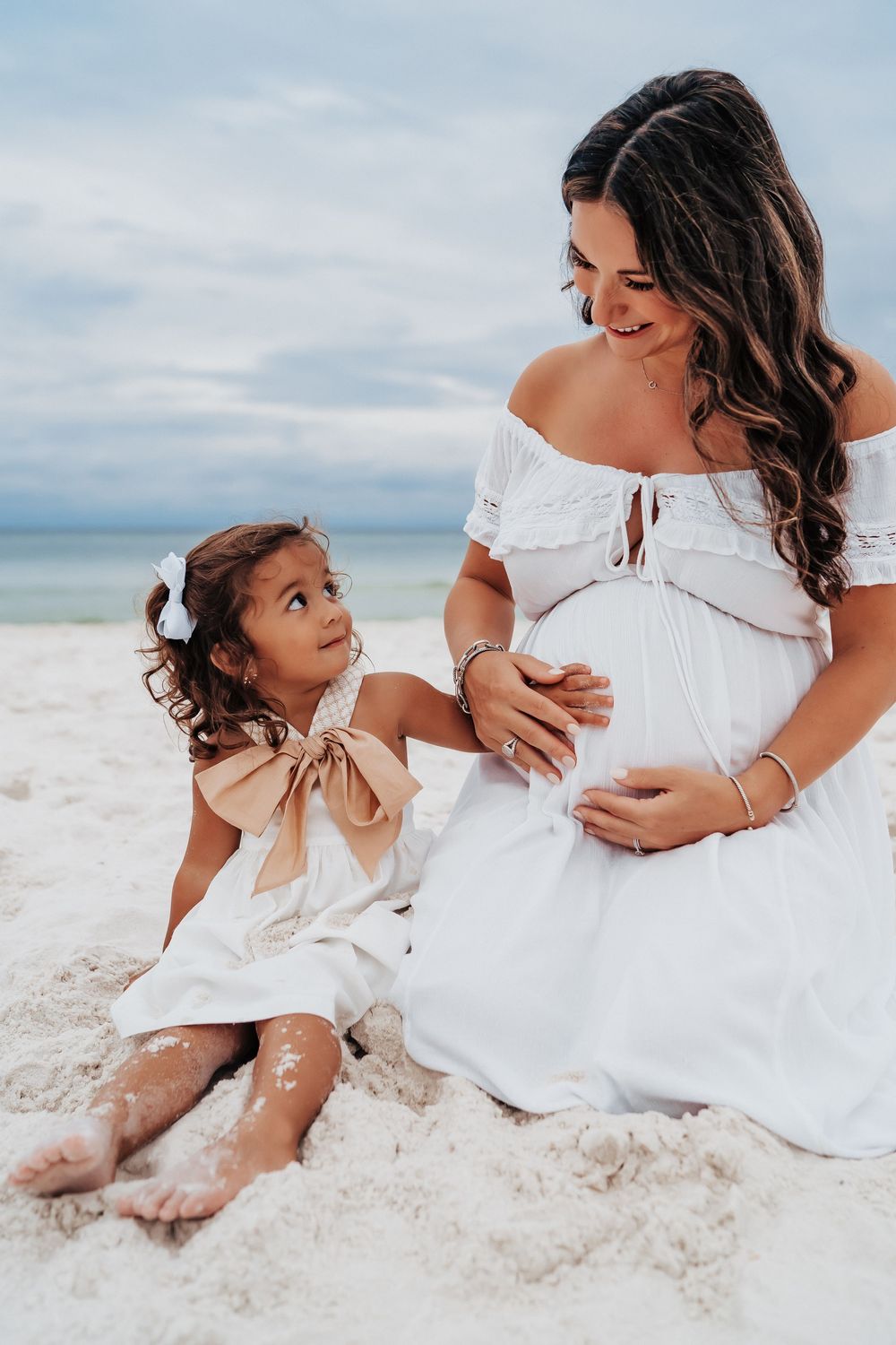 30A Family Maternity Photo Session In Seacrest Beach Florida - 30A Maternity Photographer - Sam Haines Photography