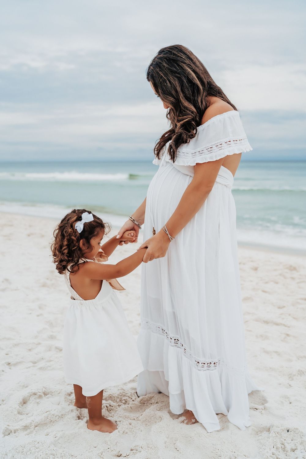 30A Family Maternity Photo Session In Seacrest Beach Florida - 30A Maternity Photographer - Sam Haines Photography