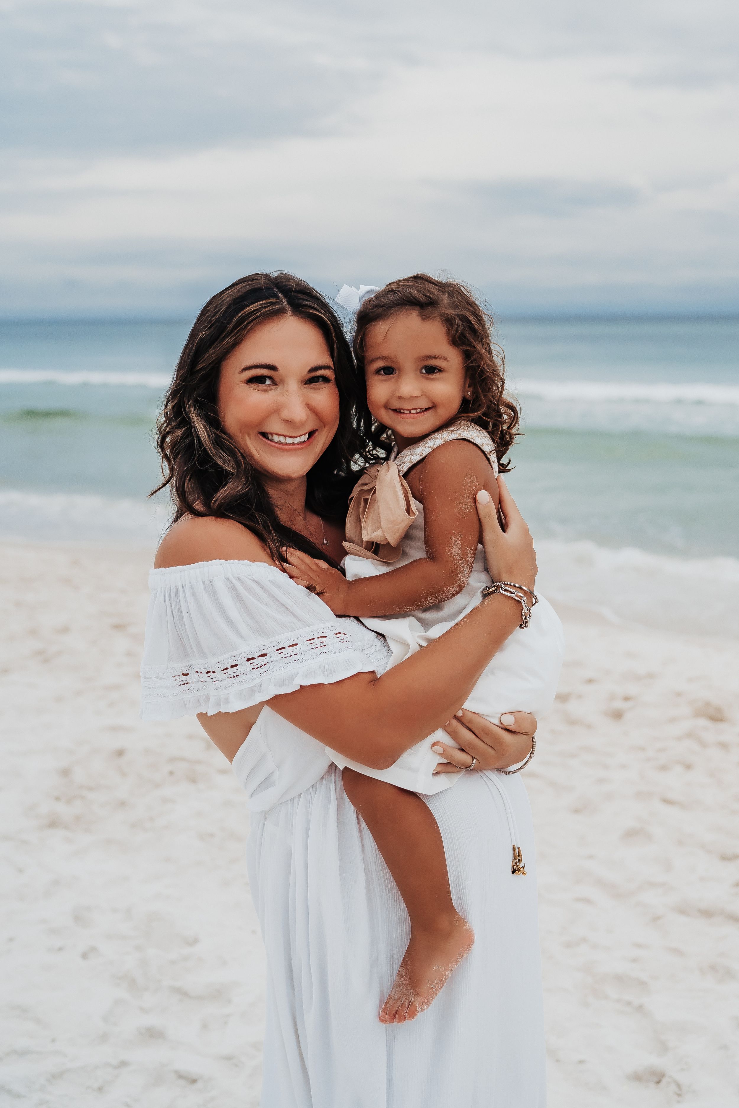 30A Family Maternity Photo Session In Seacrest Beach Florida - 30A Maternity Photographer - Sam Haines Photography