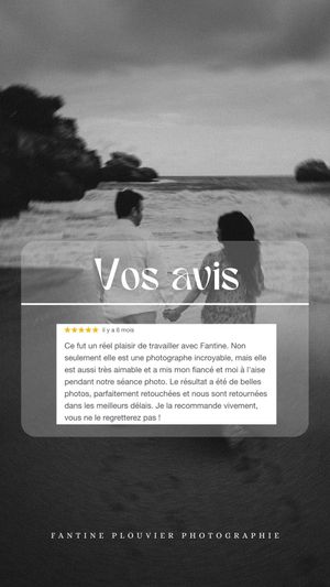 avis shooting Fantine Plouvier photographie couple biarritz pays basque photo evelopement séance plage